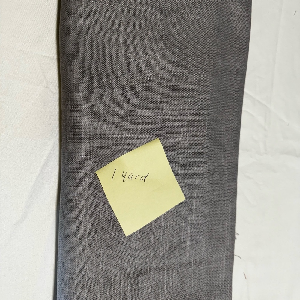 Linen remnant fabric